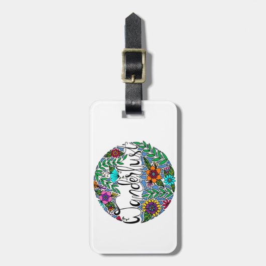 Wanderlust ラゲッジタグ (正面縦)