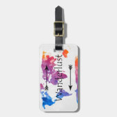 Wanderlust ラゲッジタグ (正面縦)