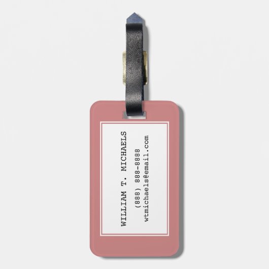 Wanderlust ラゲッジタグ (裏面縦)