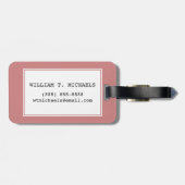 Wanderlust ラゲッジタグ (裏面横)