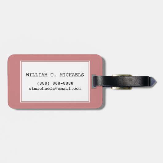 Wanderlust ラゲッジタグ (裏面横)