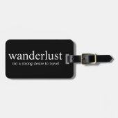 wanderlust ラゲッジタグ (正面横)