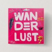 Wanderlust 缶バッジ (正面)