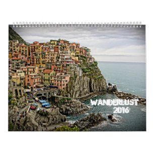 Wanderlust 2016のカレンダー カレンダー