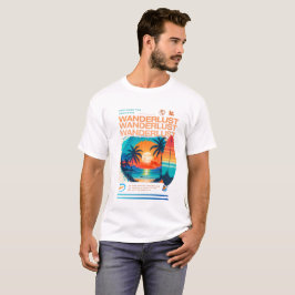 Wanderlust – A Reminder that the World Awaits Tシャツ