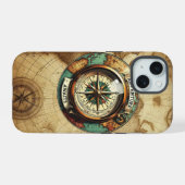 Wanderlust Compass iPhone / iPad カー 15ケース (裏面横)