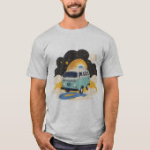 Wanderlust Explorer - Adventure Travel Tee Tシャツ (正面)
