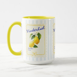 Wanderlust Lemon Morning Mug マグカップ