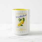 Wanderlust Lemon Morning Mug マグカップ (中央)