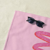 Wanderlust Pink Dream Doll | Girly Dollcore Travel ビーチタオル (インサイチュ)