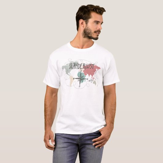 Wanderlust Tシャツ (正面フル)