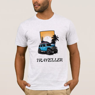 「Wanderlust Tee – 限界を超えて探求せよ」 Tシャツ
