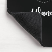 Wanderlust - Travel - Motivational Graphic Tee マウスパッド (コーナー)