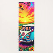 Wanderlust Van Sunset Art ヨガマット (裏面)