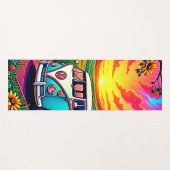 Wanderlust Van Sunset Art ヨガマット (正面(横))