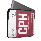 WanderTag – コペンハーゲンミニマルラップトップスリーブ ラップトップスリーブ (正面右)