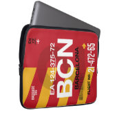 WanderTag – バルセロナミニマルラップトップスリーブ ラップトップスリーブ (正面右)