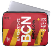 WanderTag – バルセロナミニマルラップトップスリーブ ラップトップスリーブ (正面)