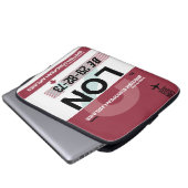 WanderTag – ロンドンミニマルラップトップスリーブ ラップトップスリーブ (正面下部)