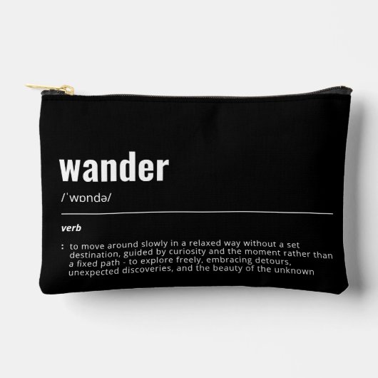 WanderTag – ワンダーケーブルパウチ アクセサリーポーチ (正面)