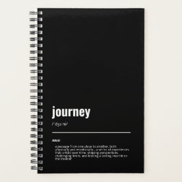 WanderTag - Journey ブラックプランナー 2026 プランナー手帳