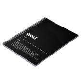 WanderTag - Quest Blackノートブック ノートブック (左側)