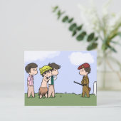 Wanding Tiniesポストカード ポストカード (スタンド正面)