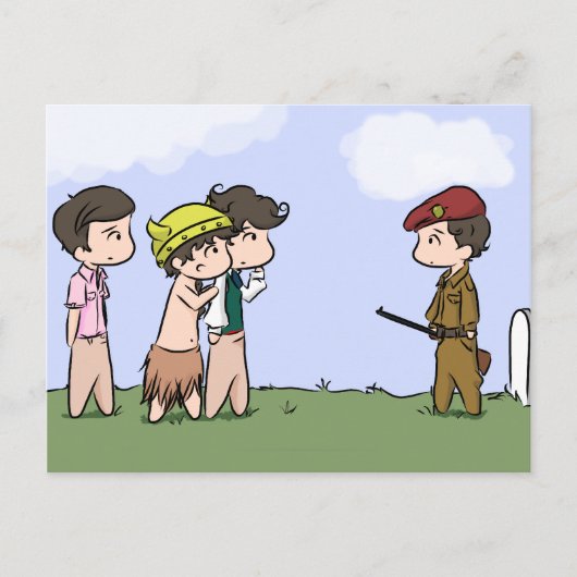 Wanding Tiniesポストカード ポストカード (正面)