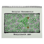Wandkalender Celtic Triskele + keltische Feiertage カレンダー (カバー)