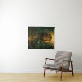 Wandkleed Leeuw – Spirituele Energie en Innerlijke タペストリー (インサイチュ(横))