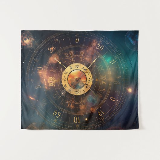 Wandkleed met Zodiact Symbool   タペストリー (正面(横))