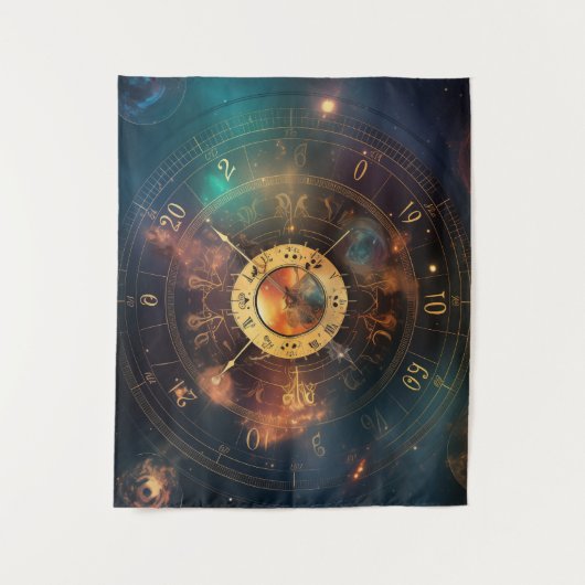 Wandkleed met Zodiact Symbool   タペストリー (正面)