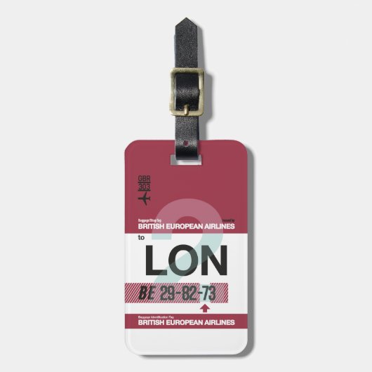 WandleTag – 荷札 ラゲッジタグ (正面縦)