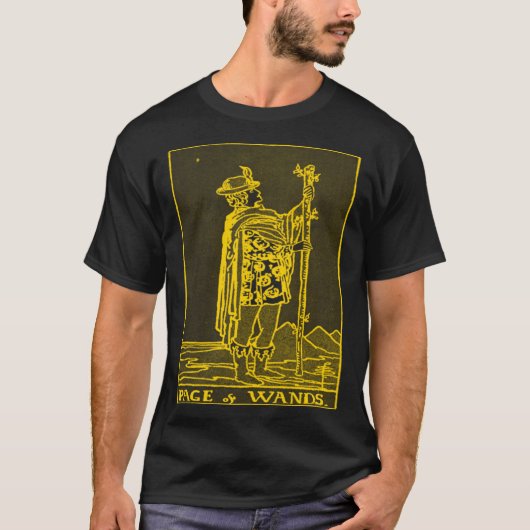 WANDSのヴィンテージタロットカードページ Tシャツ (正面)