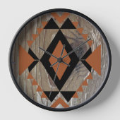 Wanduhr Boho Style Acryl Wanduhren 壁時計 (正面)