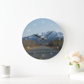 Wanduhr Highway in Alaska ラージ壁時計 (ホーム)