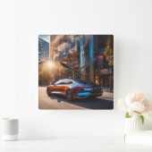 WANDUHREN スクエア壁時計 (ホーム)