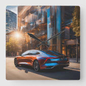 WANDUHREN スクエア壁時計 (正面)