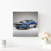 WANDUHREN スクエア壁時計 (ホーム)