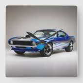 WANDUHREN スクエア壁時計 (正面)