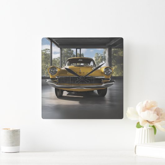 WANDUHREN スクエア壁時計 (ホーム)