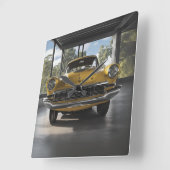 WANDUHREN スクエア壁時計 (傾斜)