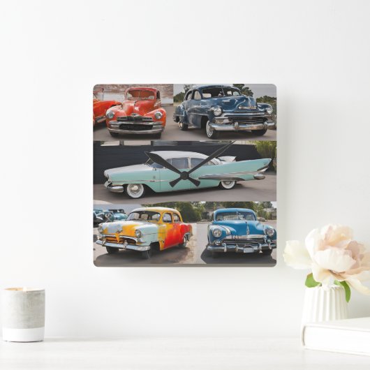 WANDUHREN スクエア壁時計 (ホーム)