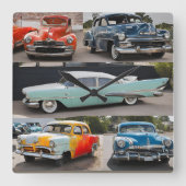 WANDUHREN スクエア壁時計 (正面)