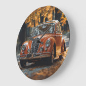 WANDUHREN ラージ壁時計 (傾斜)