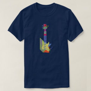 Wang Dangの落書きのギター Tシャツ