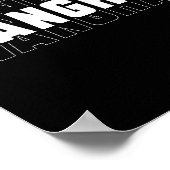 Wanghafミーム面白い皮肉引用アパレル ポスター (角)