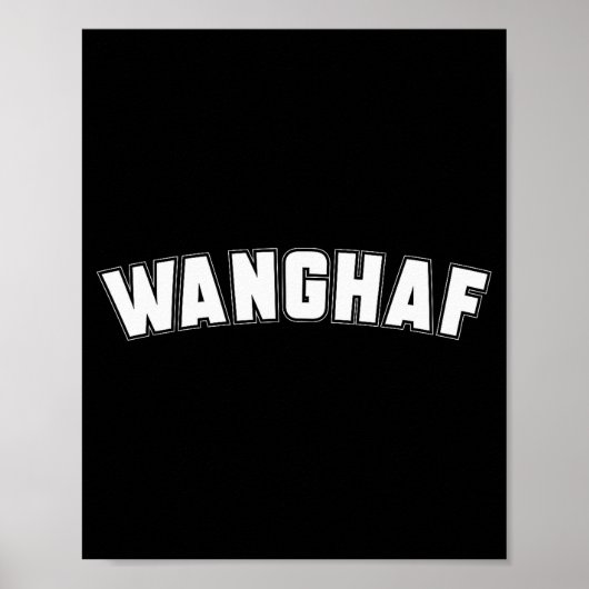 Wanghaf Meme Funny Sarcasm Quote Apparel  ポスター (正面)