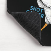 Wanna Be Baller Shot Caller Funny Goose Playing マウスパッド (コーナー)