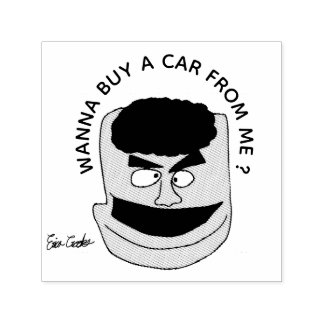 Wanna Buy A Car From Me ? puppet sales parody セルフインキングスタンプ